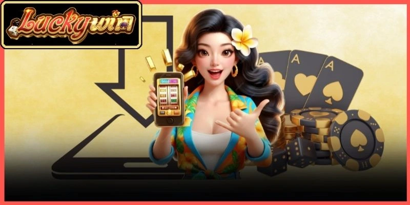 Quét mã QR tải ứng dụng di động Luckywin